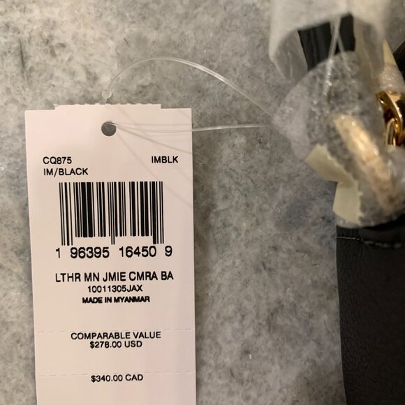 COACH Mini Jamie Camera Bag In Black - Picture 4 of 4